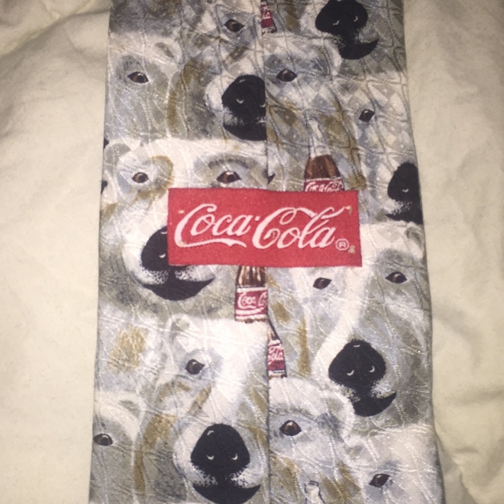coca cola polar bear tie - Picture 3 of 5